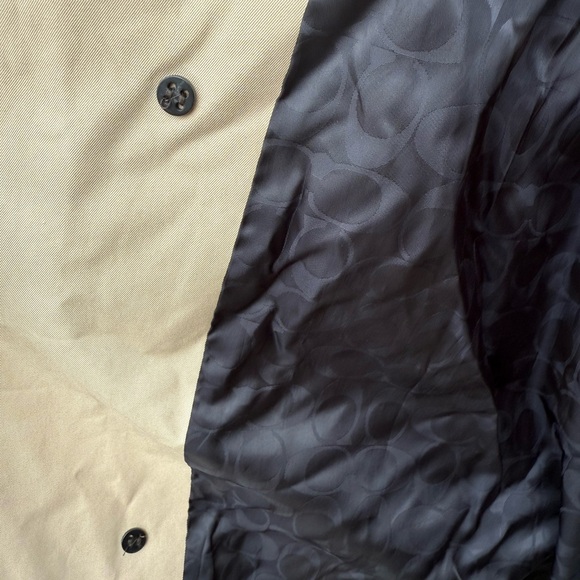 Coach Classic Beige Trench Coat - Picture 7 of 7